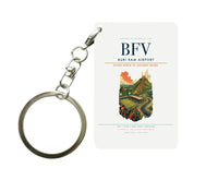 Thumbnail for Buri Ram Airport (BFV) design on white key chain