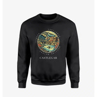 Thumbnail for CASTLEGAR - Badge - Sweatshirt - Black