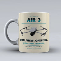 Thumbnail for Air 3 Mug design on beige dji