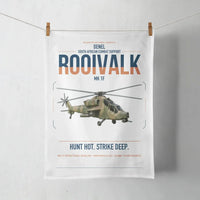 Thumbnail for Denel Rooivalk Mk 1F design on white towel