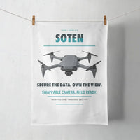 Thumbnail for ACSL SOTEN design on white towel