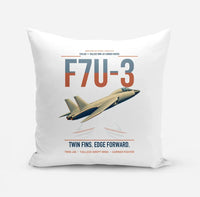Thumbnail for F7U-3 Cutlass design on white pillow