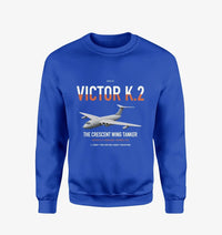 Thumbnail for Handley Page Victor K.2 design on blue sweatshirt