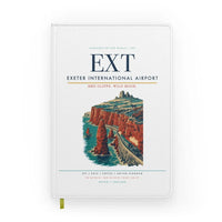 Thumbnail for Exeter International Airport (EXT) design on white notebook