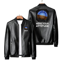 Thumbnail for Mind Your Attitude Leather Jacket - view 2