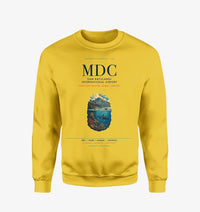 Thumbnail for Sam Ratulangi International Airport Manado (MDC) design on yellow sweatshirt