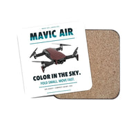 Thumbnail for DJI Mavic Air design on white 1 piece coaster