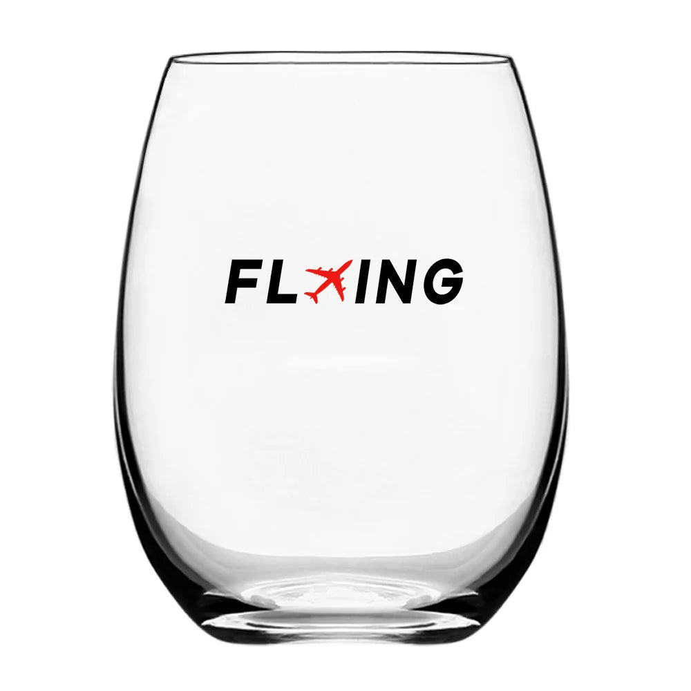 Customisable Flying Drinking Glass - view 2