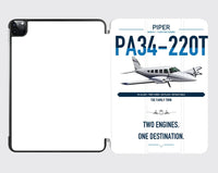 Thumbnail for Piper PA-34-220T Seneca V design on white ipad tablet case