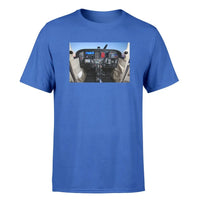 Thumbnail for Cessna 172 Cockpit aviation t-shirt