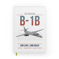 Thumbnail for B-1B Lancer design on white notebook