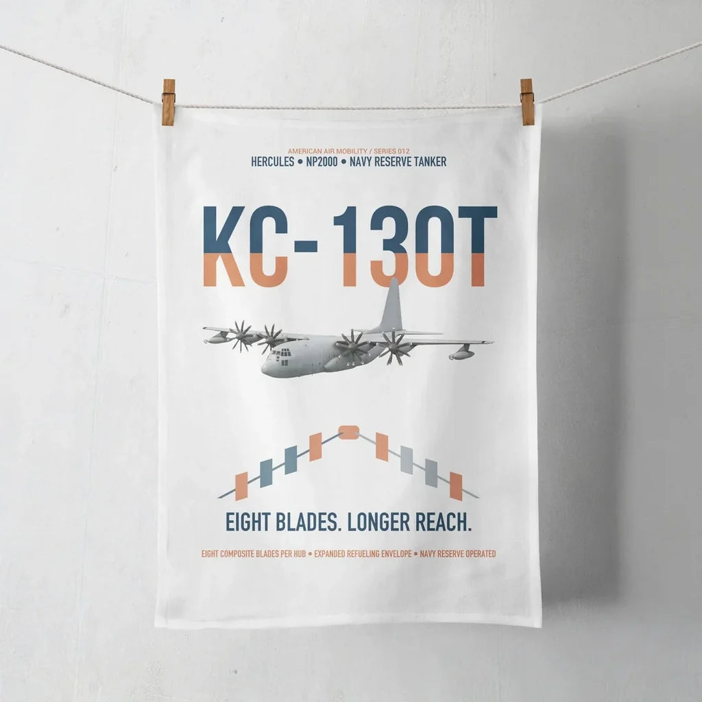 KC-130T NP2000 design on white towel