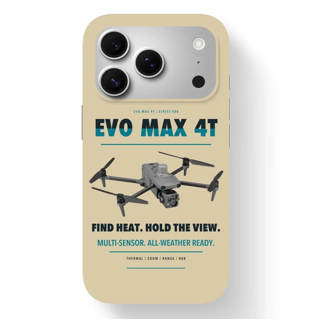 Autel EVO Max 4T Case design on beige iphone case