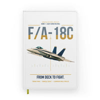 Thumbnail for F-A-18C Hornet design on white notebook