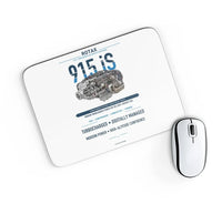 Thumbnail for 915 iS design on white rectangle mouse pad