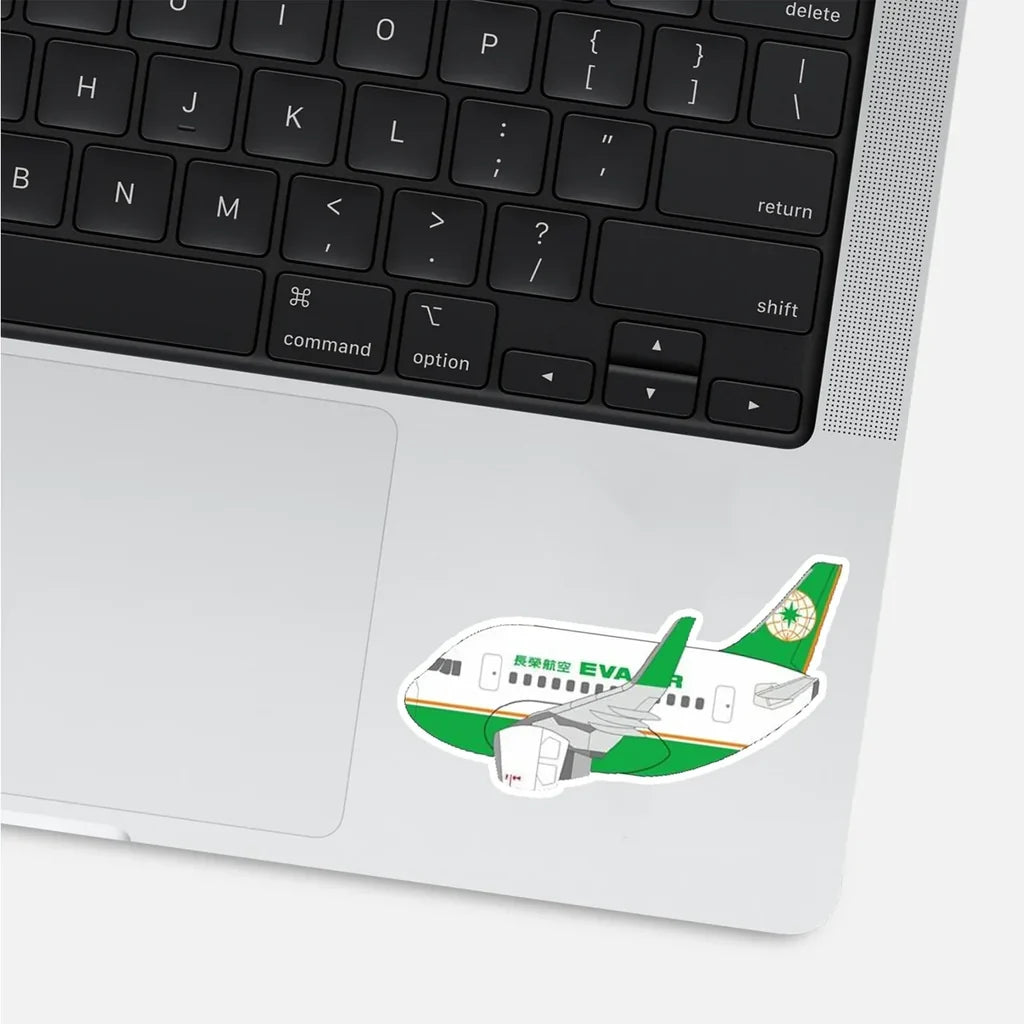EVA AIR Airbus A320 Airplanes sticker
