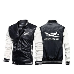 The Piper PA28 Stylish Leather Bomber Jackets
