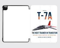 Thumbnail for T-7A Red Hawk design on white ipad tablet case