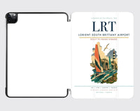 Thumbnail for Lorient South Brittany Airport (LRT) design on white ipad tablet case