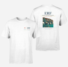 Double-Side Printing — Erfurt-Weimar Airport (ERF) Double-Side T-Shirt