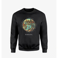 Thumbnail for POHANG - Badge - Sweatshirt - Black
