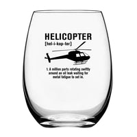 Thumbnail for Customisable Helicopter Drinking Glass - view 2