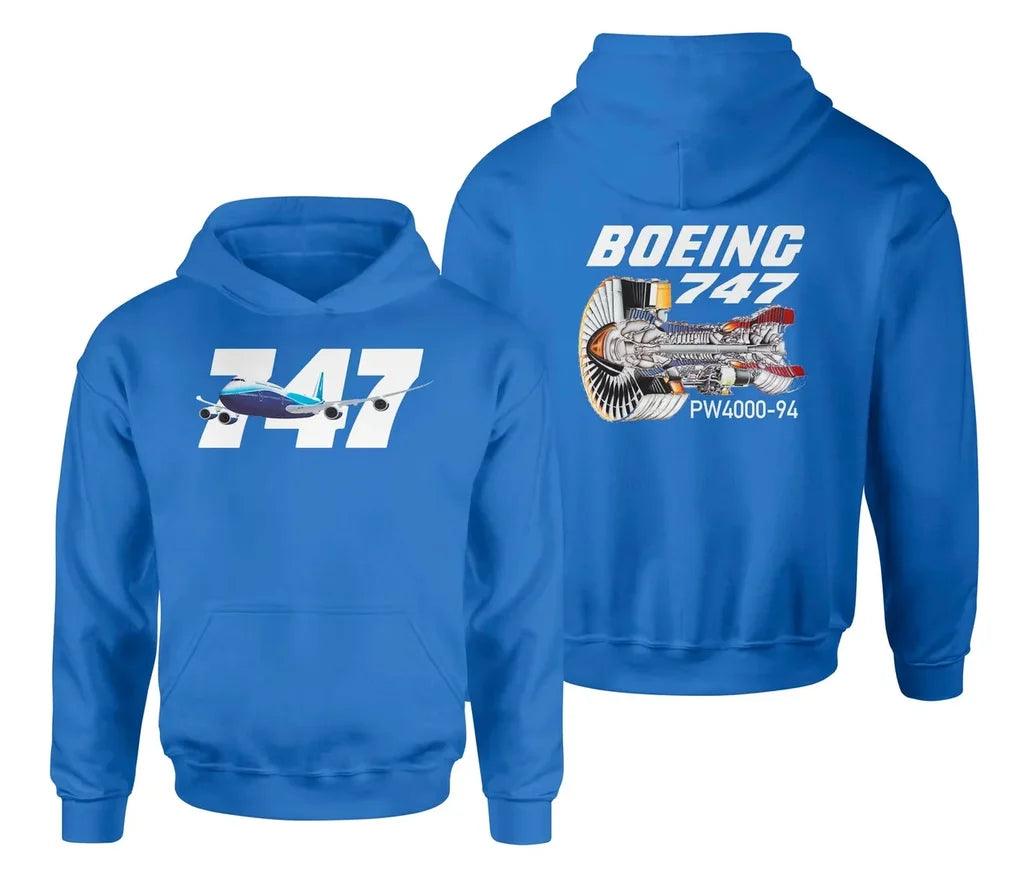 Boeing 747 Hoodie - view 2