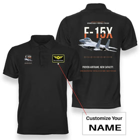 F-15X Advanced Eagle Proposal Proven Airframe New Capacity Premium Polo T-Shirts
