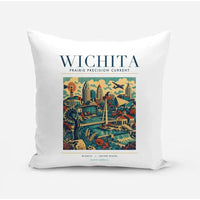 Thumbnail for WICHITA - Poster - Pillow - White