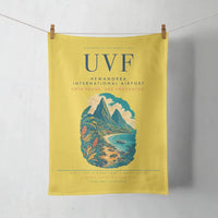 Thumbnail for Hewanorra International Airport (UVF) design on yellow towel
