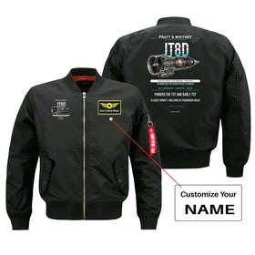 Pratt & Whitney JT8D Engine Bomber Jacket