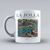Thumbnail for LA JOLLA - Poster - Mug - White