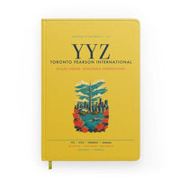 Thumbnail for Toronto Pearson International Airport (YYZ) design on yellow notebook