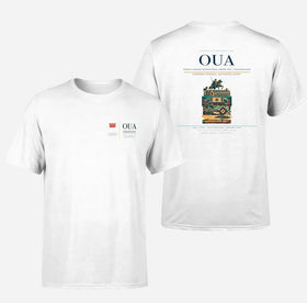 Double-Side Printing — Thomas Sankara International Airport (OUA) Double-Side T-Shirt