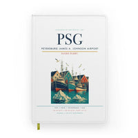 Thumbnail for Petersburg James A. Johnson Airport (PSG) design on white notebook