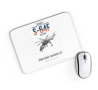 Thumbnail for Erickson S-64F Air Crane design on white rectangle mouse pad
