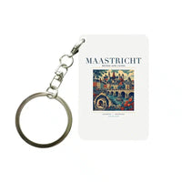 Thumbnail for MAASTRICHT - Poster - Key Chain - White