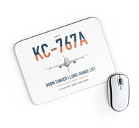 Thumbnail for Boeing KC-767A design on white rectangle mouse pad
