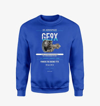 Thumbnail for GE9X design on blue sweatshirt