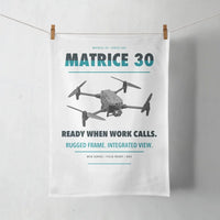 Thumbnail for DJI Matrice 30 design on white towel