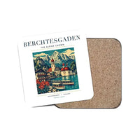 Thumbnail for BERCHTESGADEN - Poster - Coaster - White