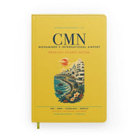 Thumbnail for Casablanca Mohammed V International Airport (CMN) design on yellow notebook