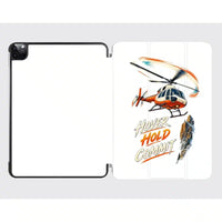 Thumbnail for Hover Hold Commit design on white ipad tablet case