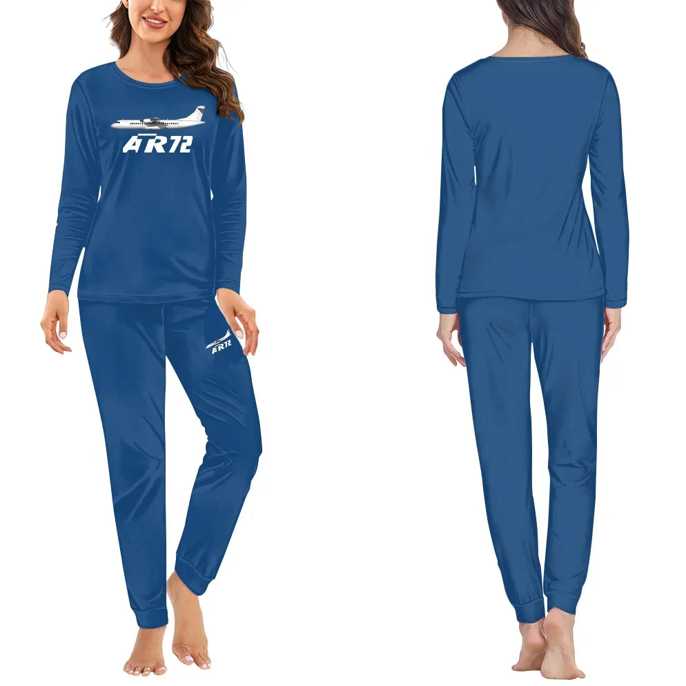 The ATR72 women pajamas - Blue