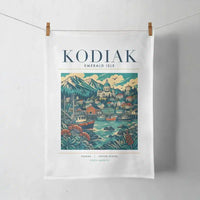 Thumbnail for KODIAK - Poster - Towel - White