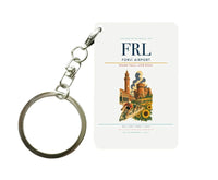 Thumbnail for Forlì Airport (FRL) design on white key chain