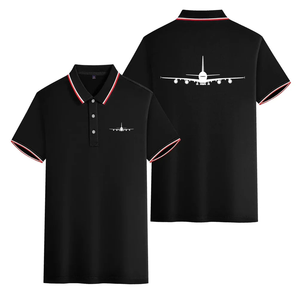 Customisable Airbus A380 Polo Shirt - view 2