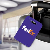 Thumbnail for Acrylic luggage tag with FedEx design — view 2.