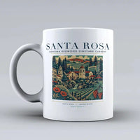 Thumbnail for SANTA ROSA - Poster - Mug - White