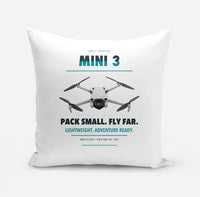 Thumbnail for DJI Mini 3 design on white pillow